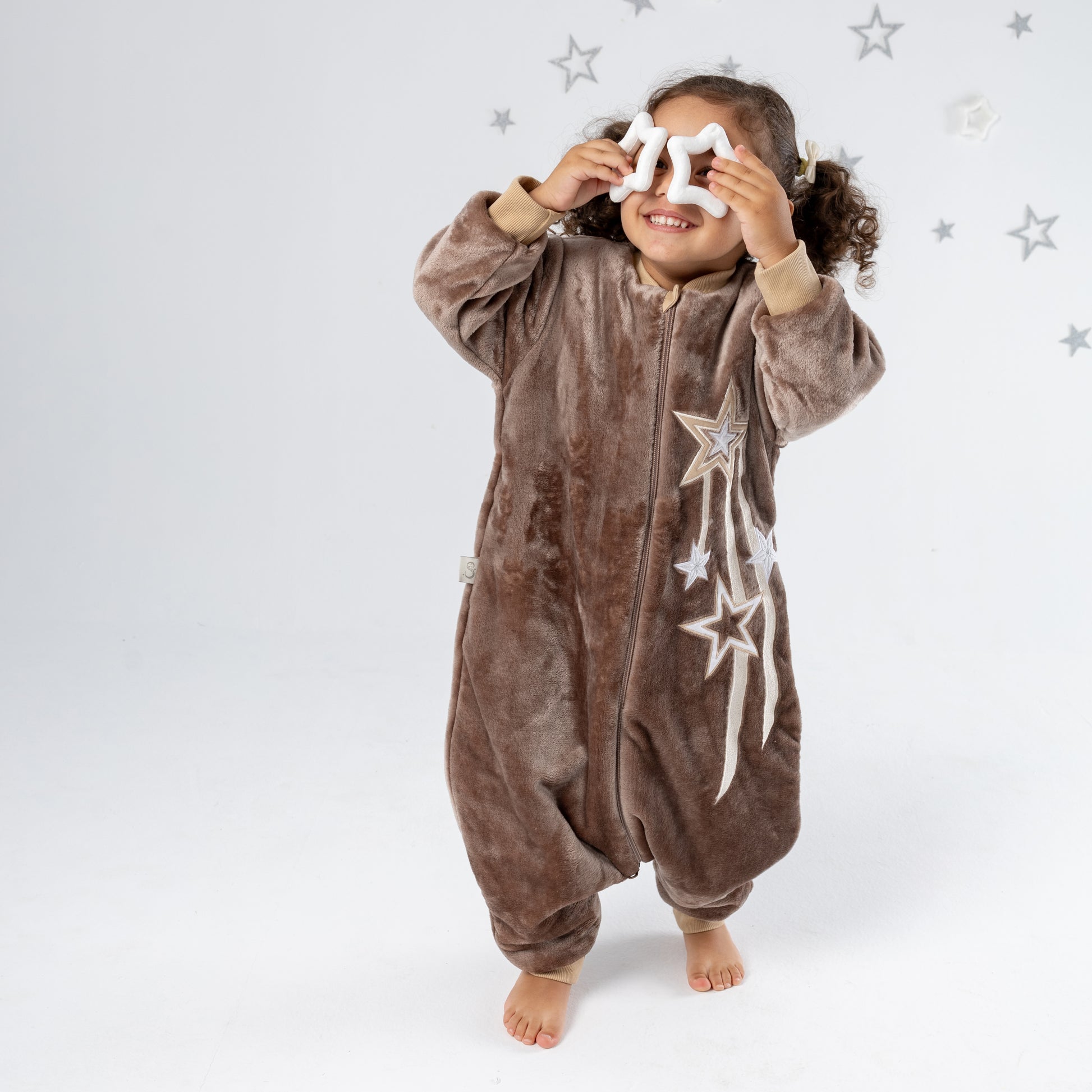 Shooting Star [Beige]- Sleeved Winter Walker Sleeping Bag