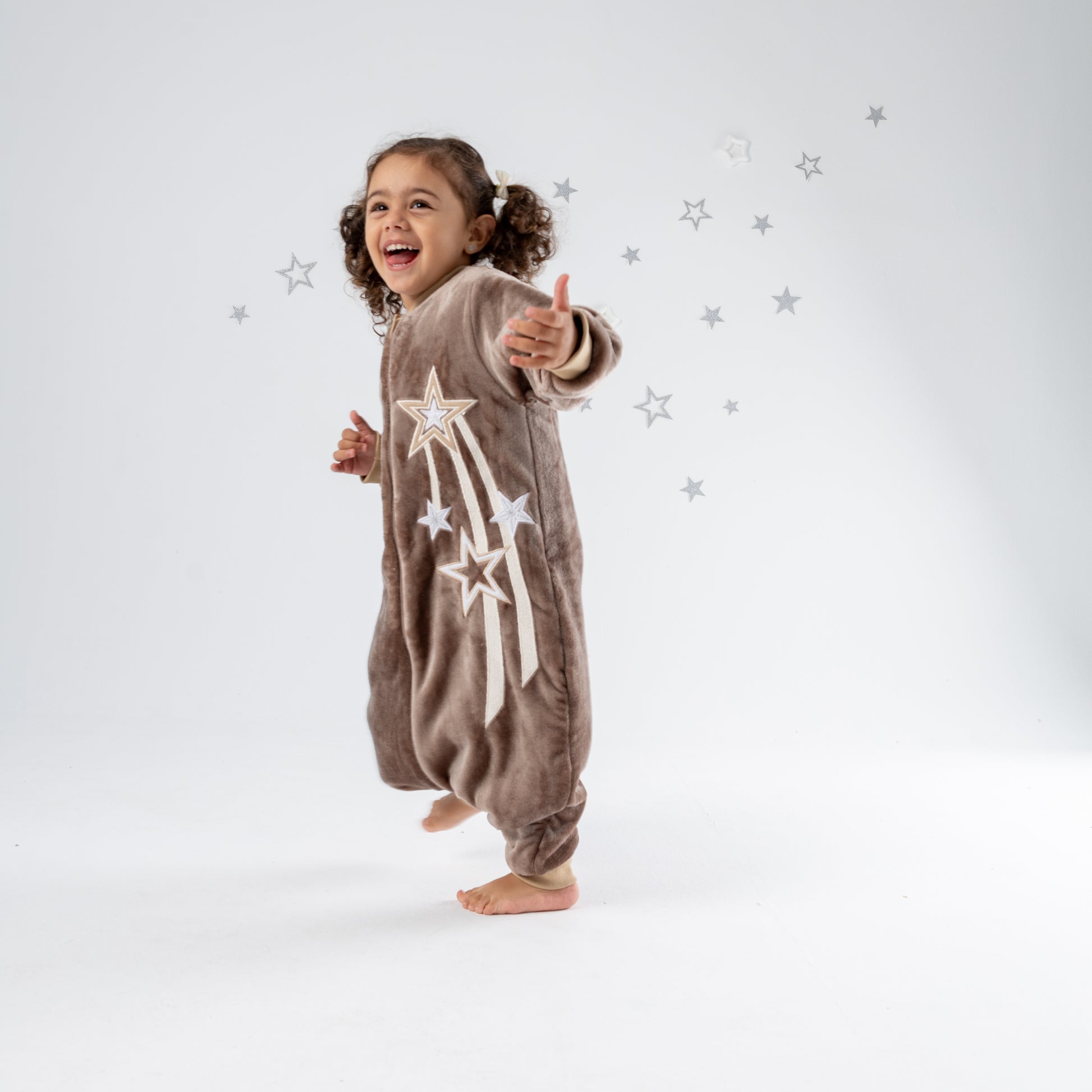 Shooting Star [Beige]- Sleeved Winter Walker Sleeping Bag