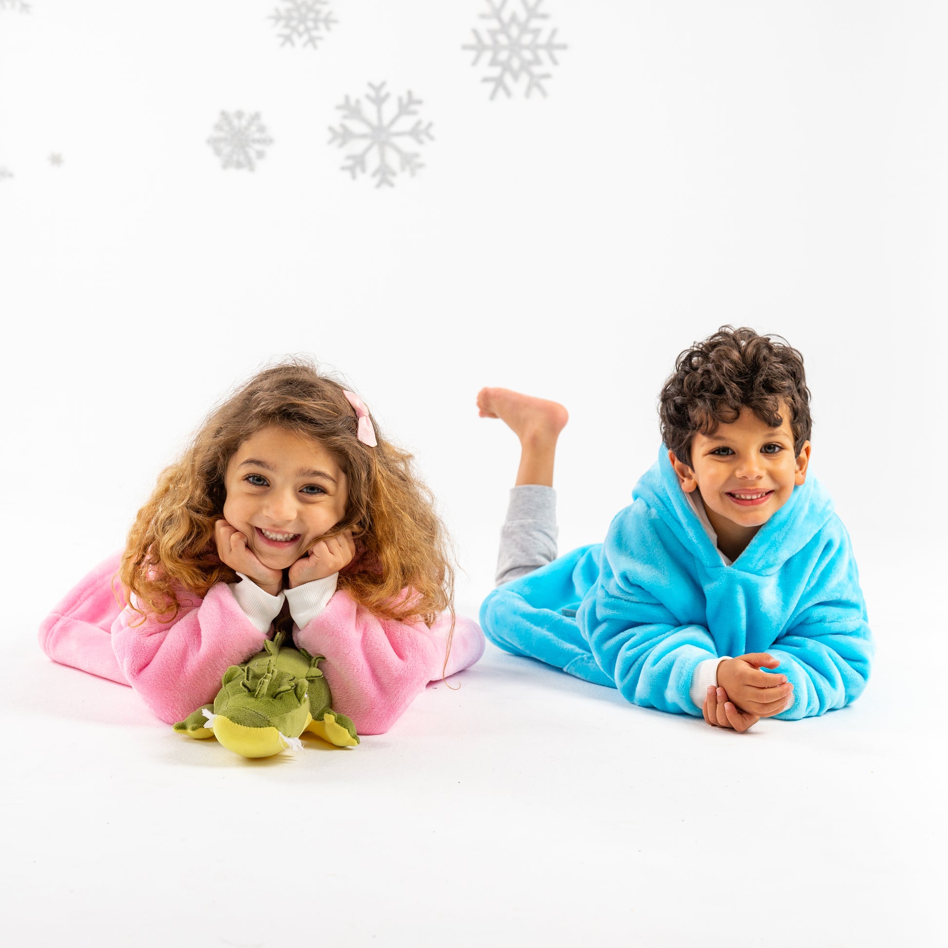 Excavator Snuddie Blanket