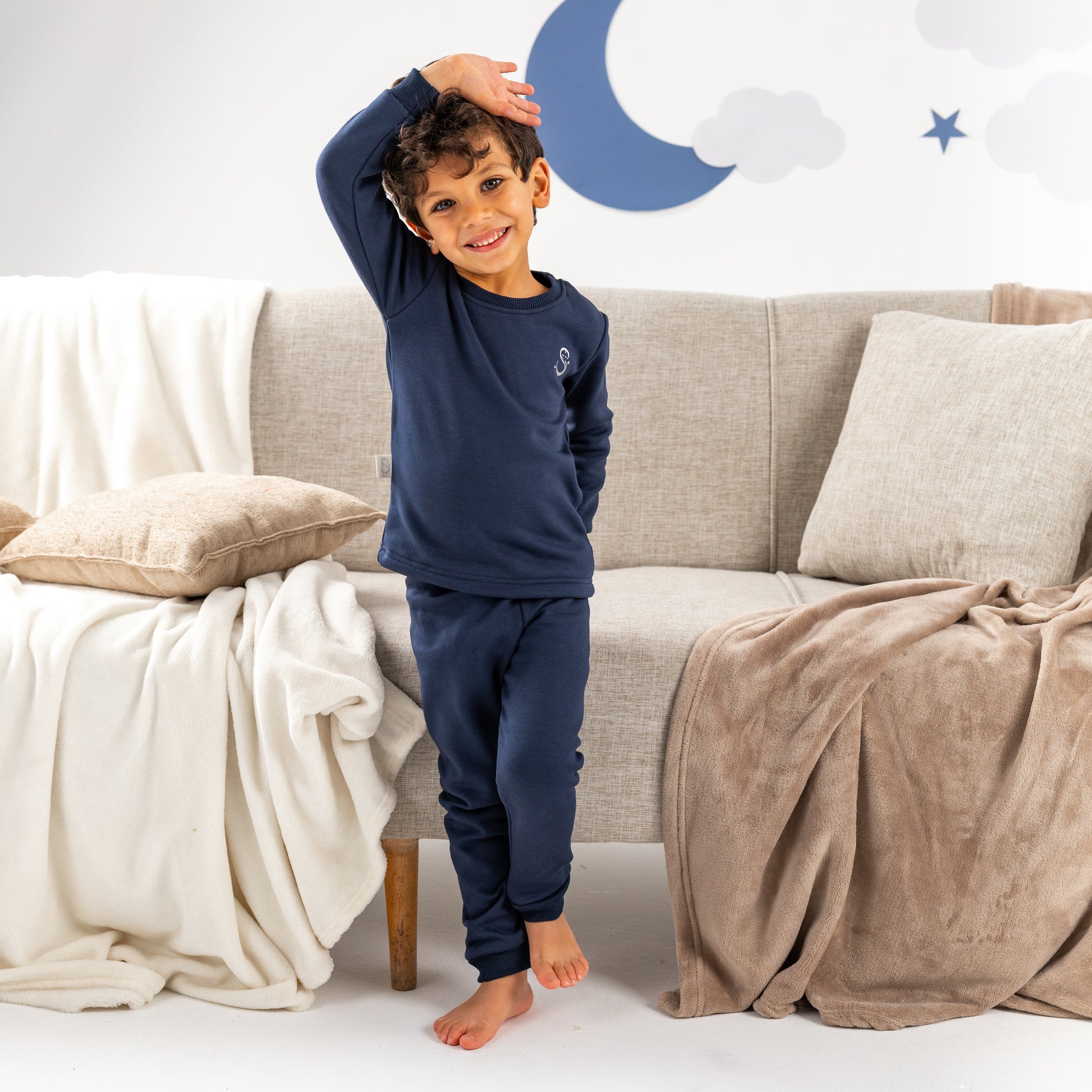 Navy Blue Thermal Set