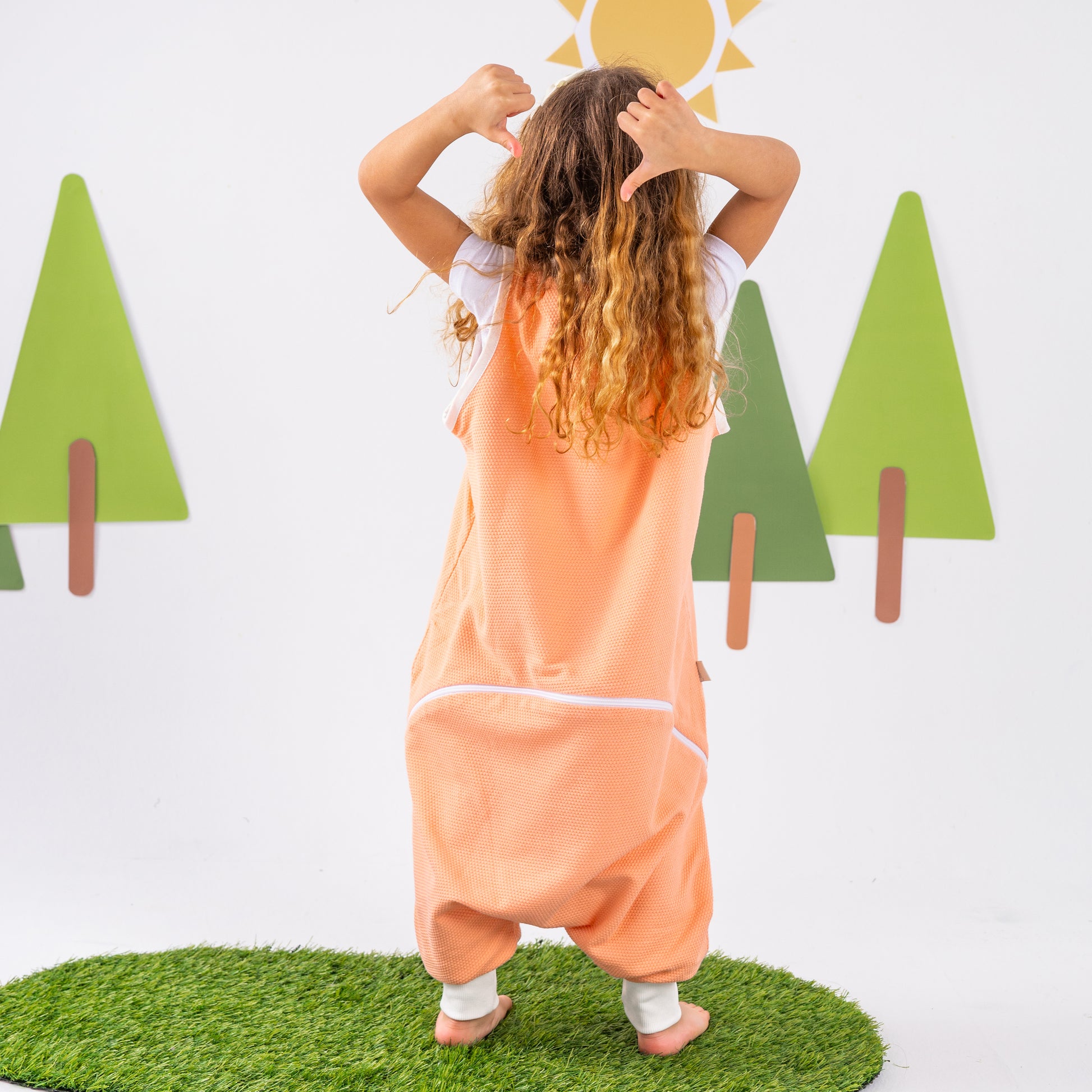 Giraffe- Extra-Light Sleeveless Summer Walker Sleeping Bag