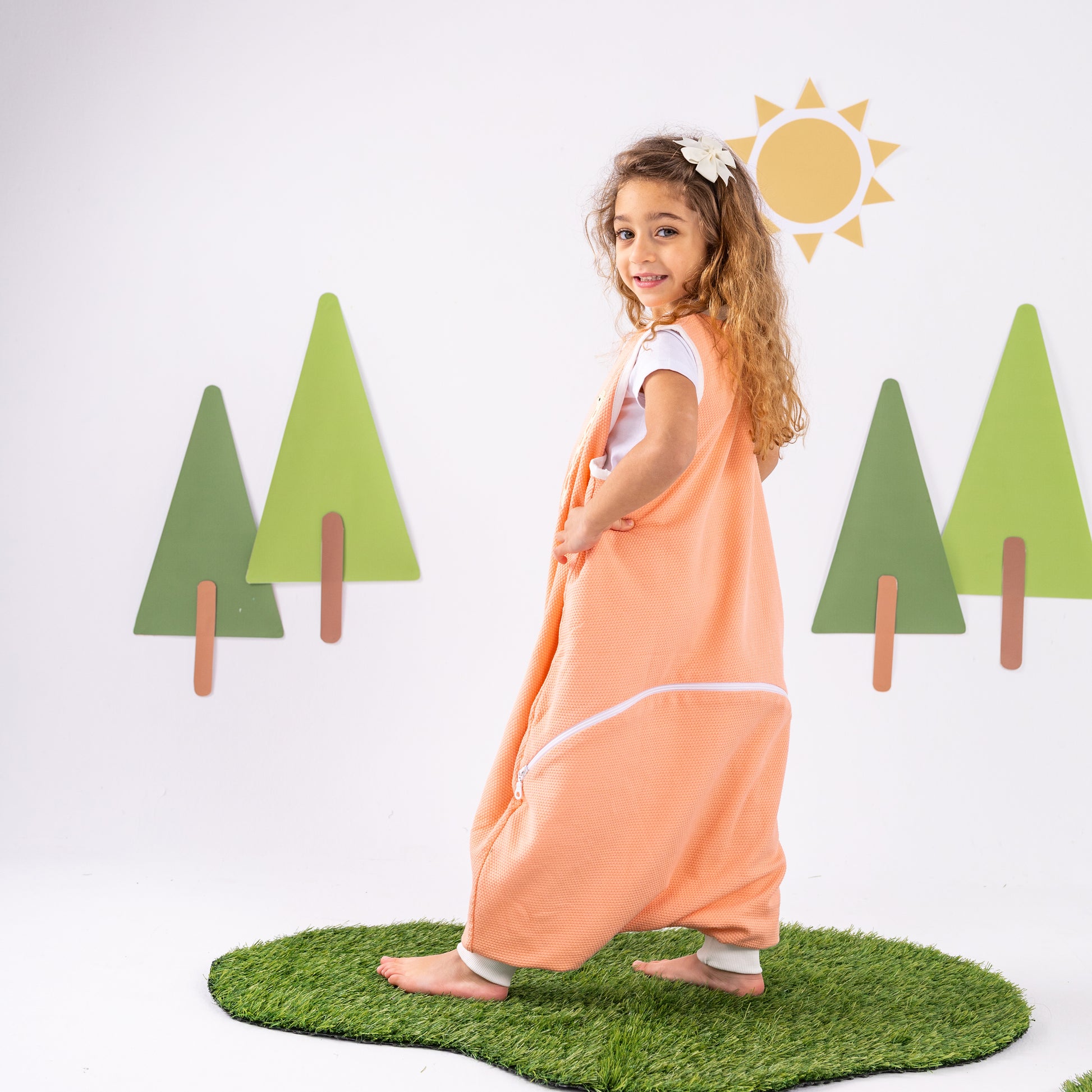 Giraffe- Extra-Light Sleeveless Summer Walker Sleeping Bag