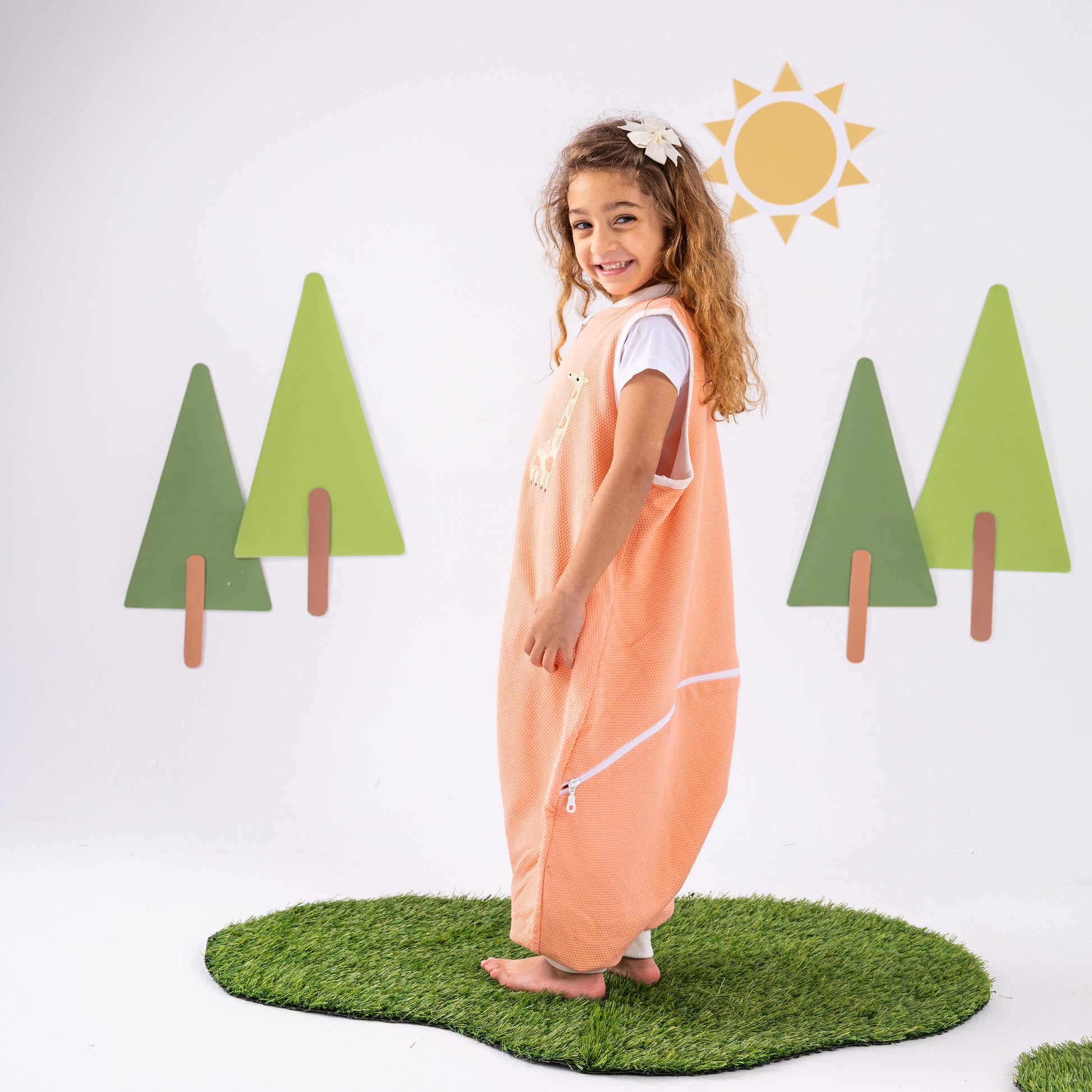 Giraffe- Extra-Light Sleeveless Summer Walker Sleeping Bag