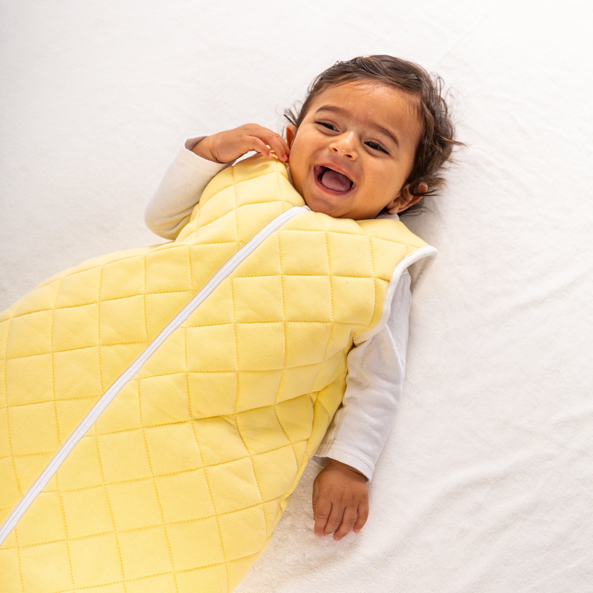Daisy- Sleeveless Quilted Cotton Basic Sleeping Bag