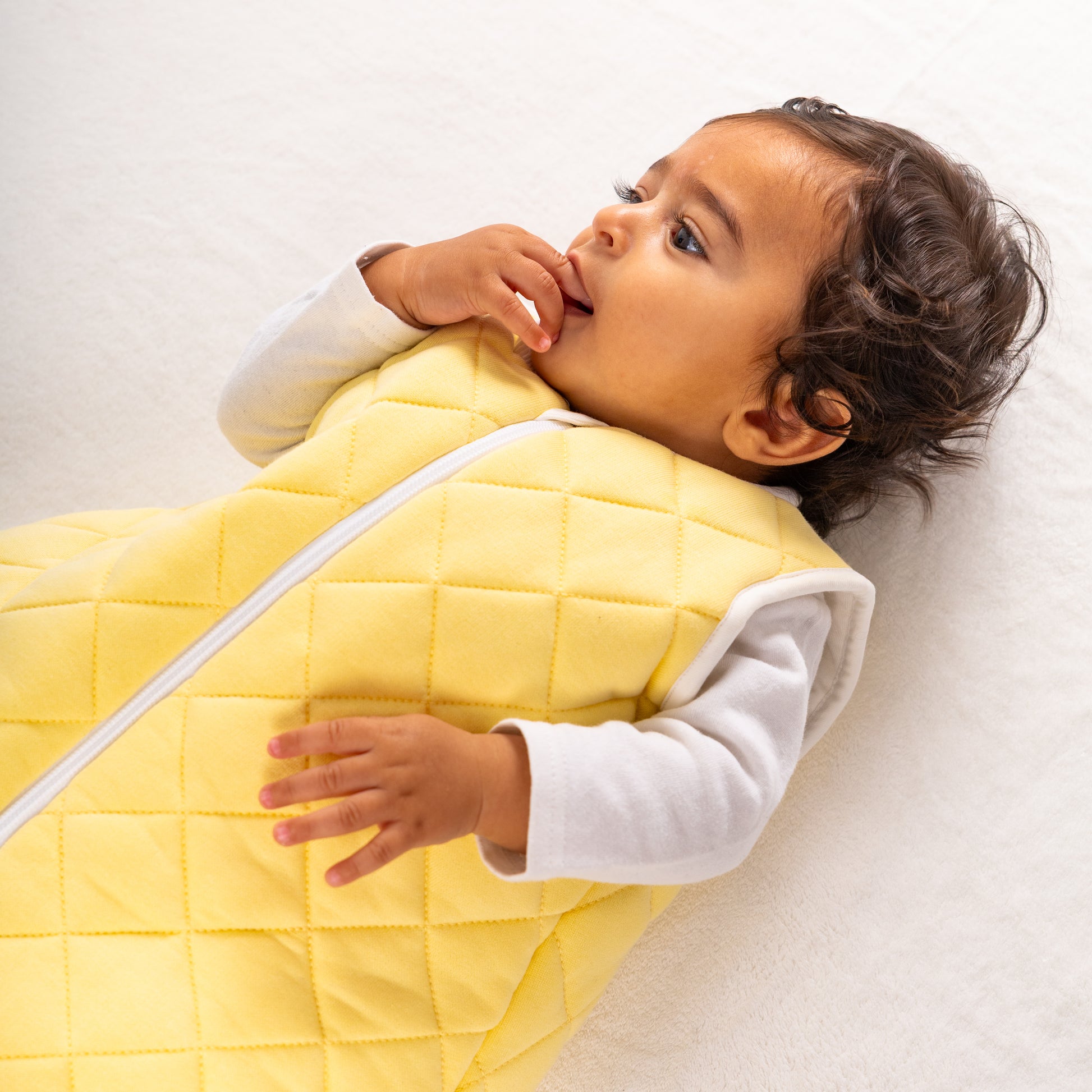 Daisy- Sleeveless Quilted Cotton Basic Sleeping Bag