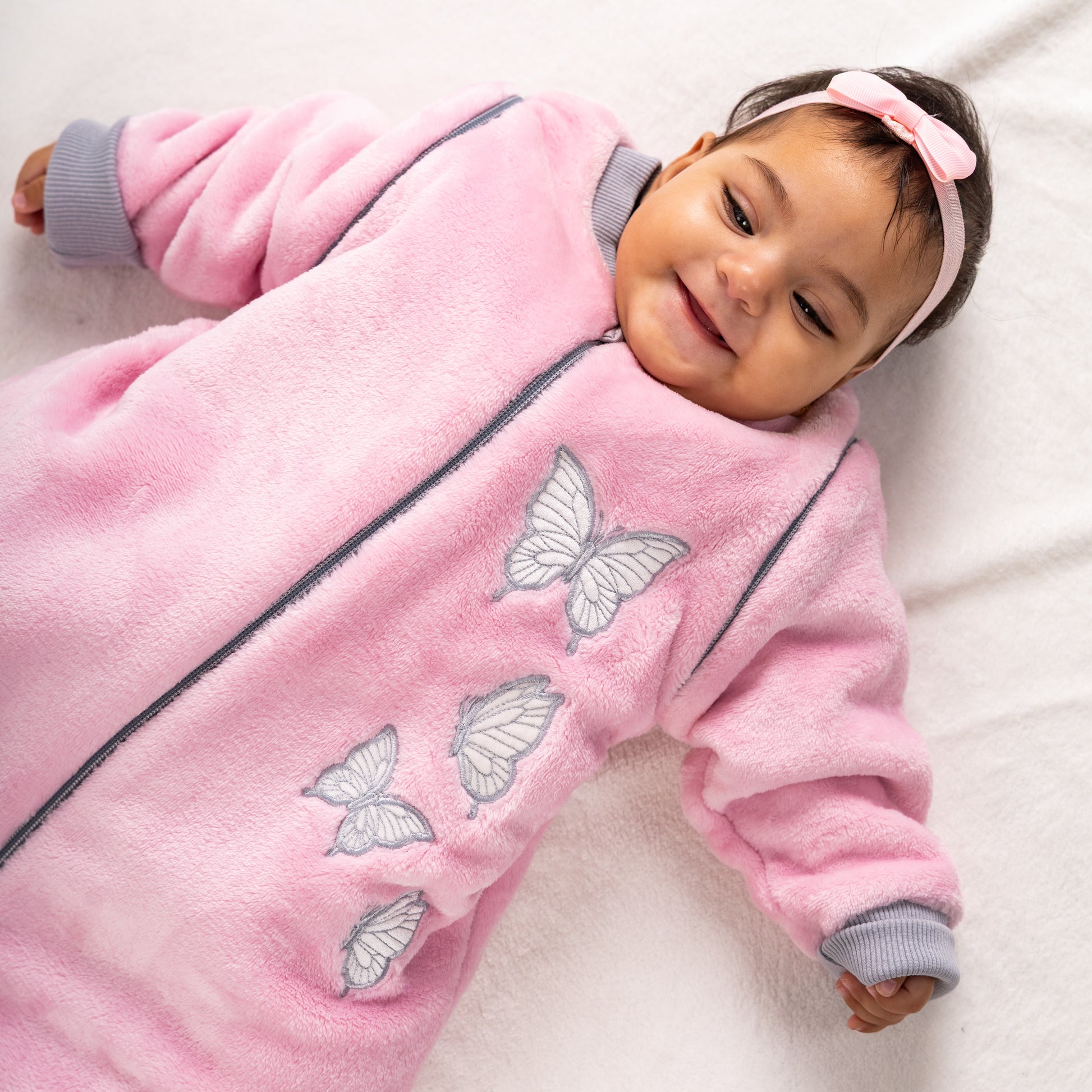 Butterfly- Removable Sleeves Polar Fleece Basic Sleeping Bag
