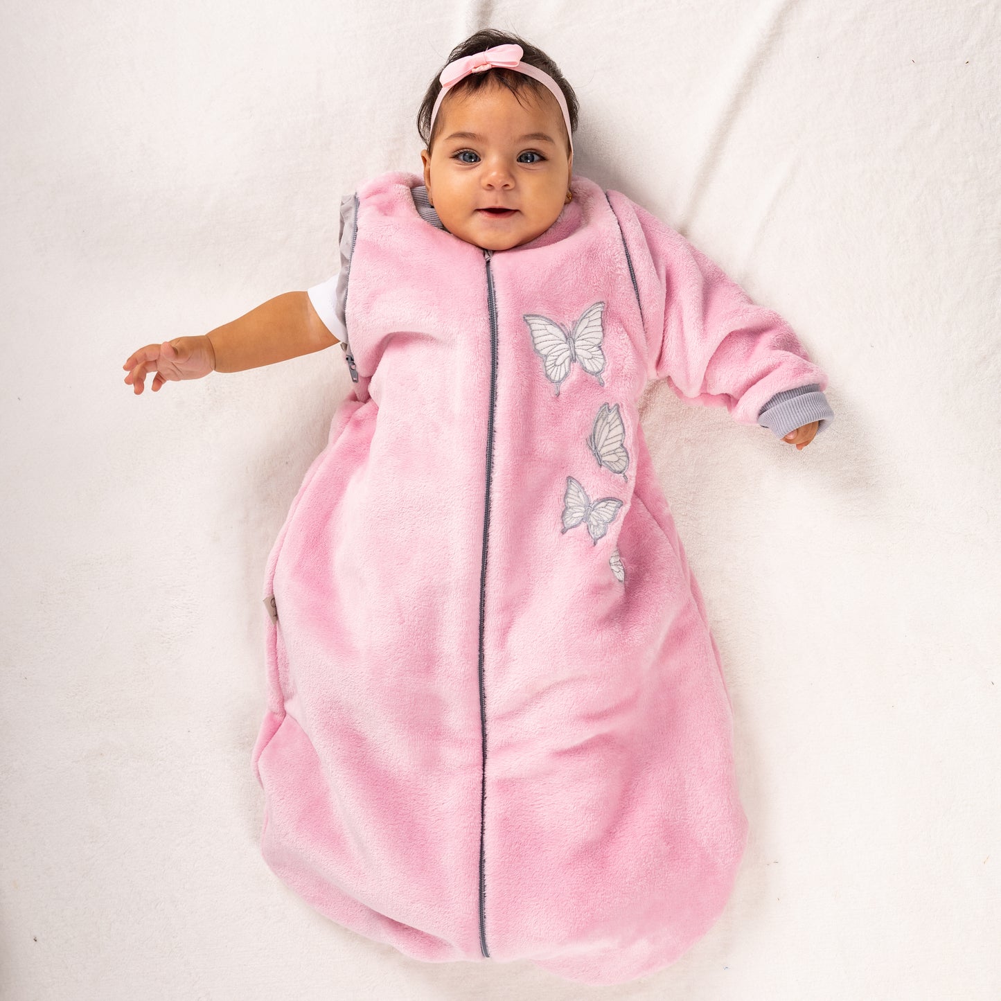 Butterfly- Removable Sleeves Polar Fleece Basic Sleeping Bag