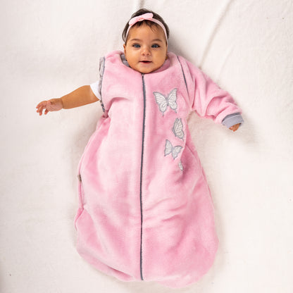 Butterfly- Removable Sleeves Polar Fleece Basic Sleeping Bag