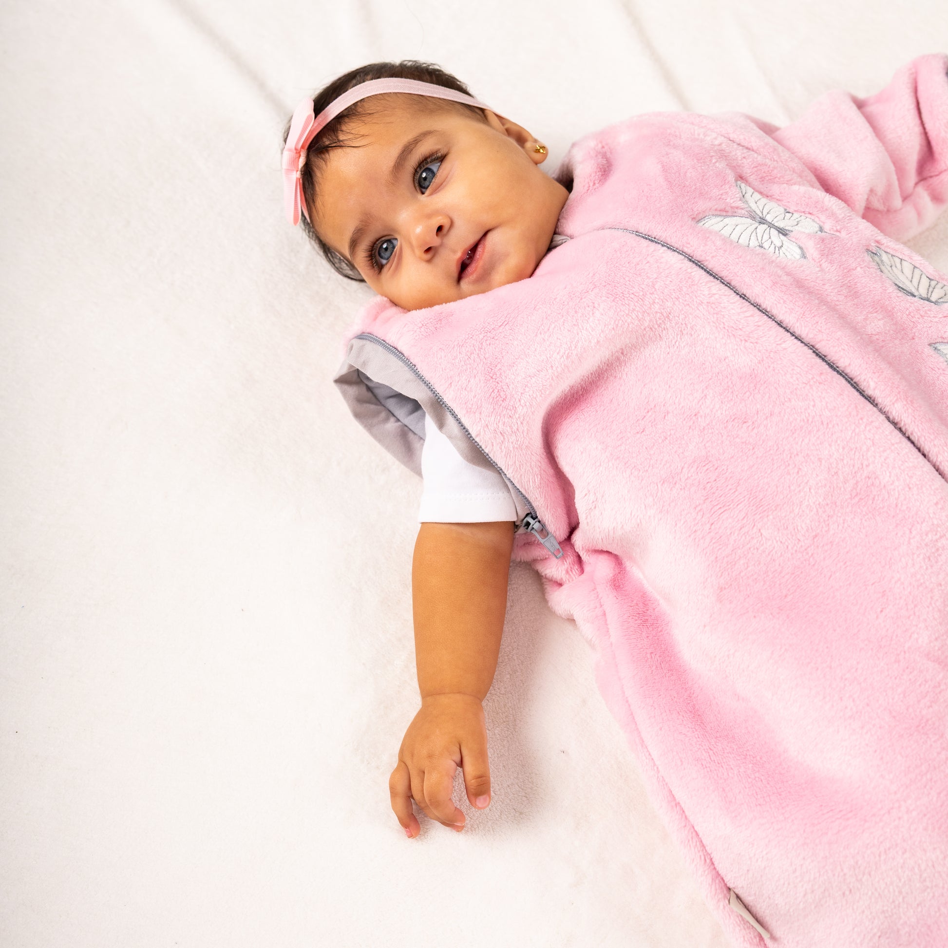 Butterfly- Removable Sleeves Polar Fleece Basic Sleeping Bag