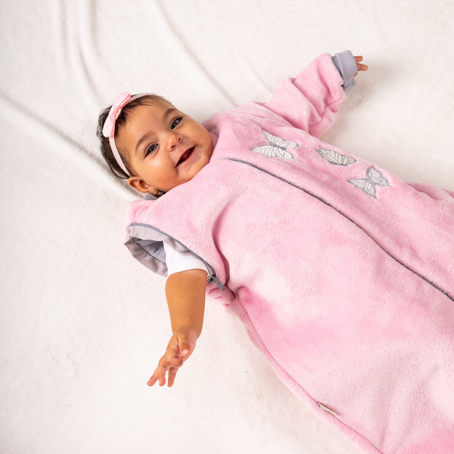Butterfly- Removable Sleeves Polar Fleece Basic Sleeping Bag