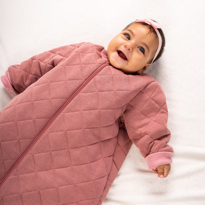 Peony- Sleeved Quilted Cotton Basic Sleeping Bag