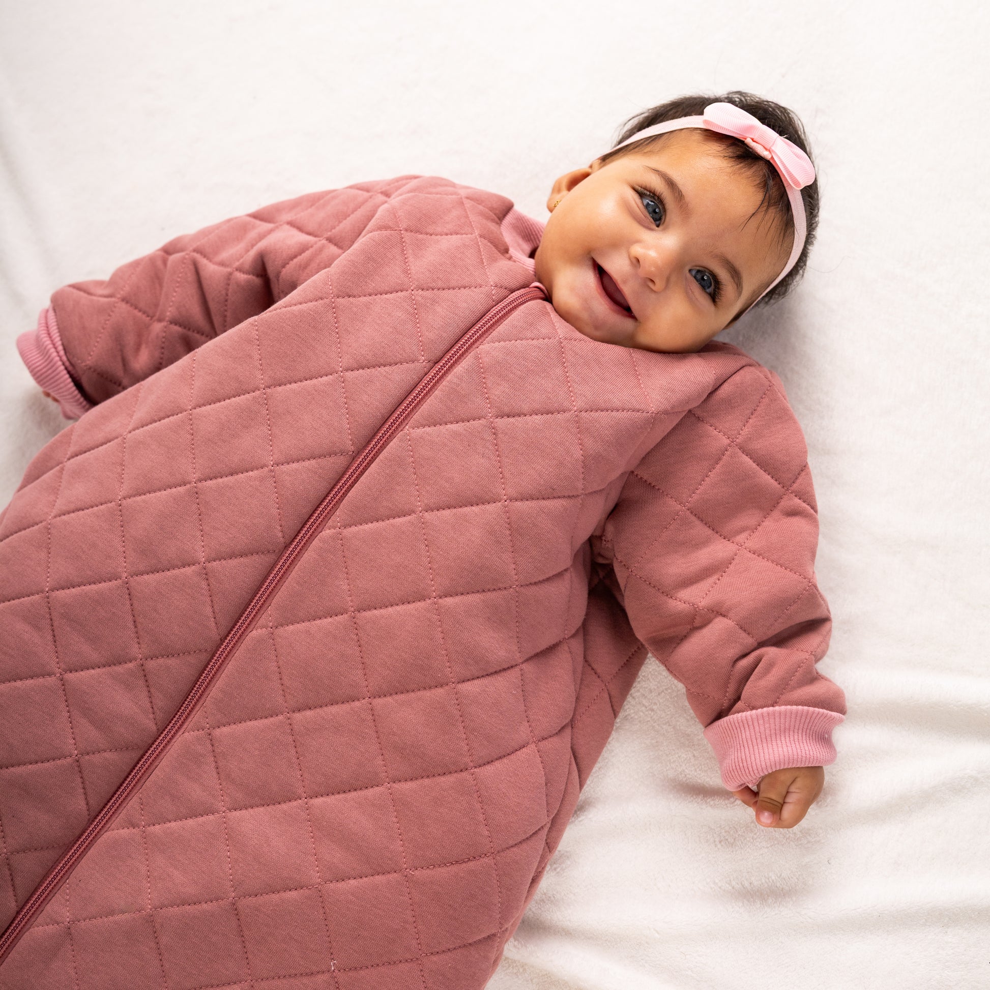 Peony- Sleeved Quilted Cotton Basic Sleeping Bag