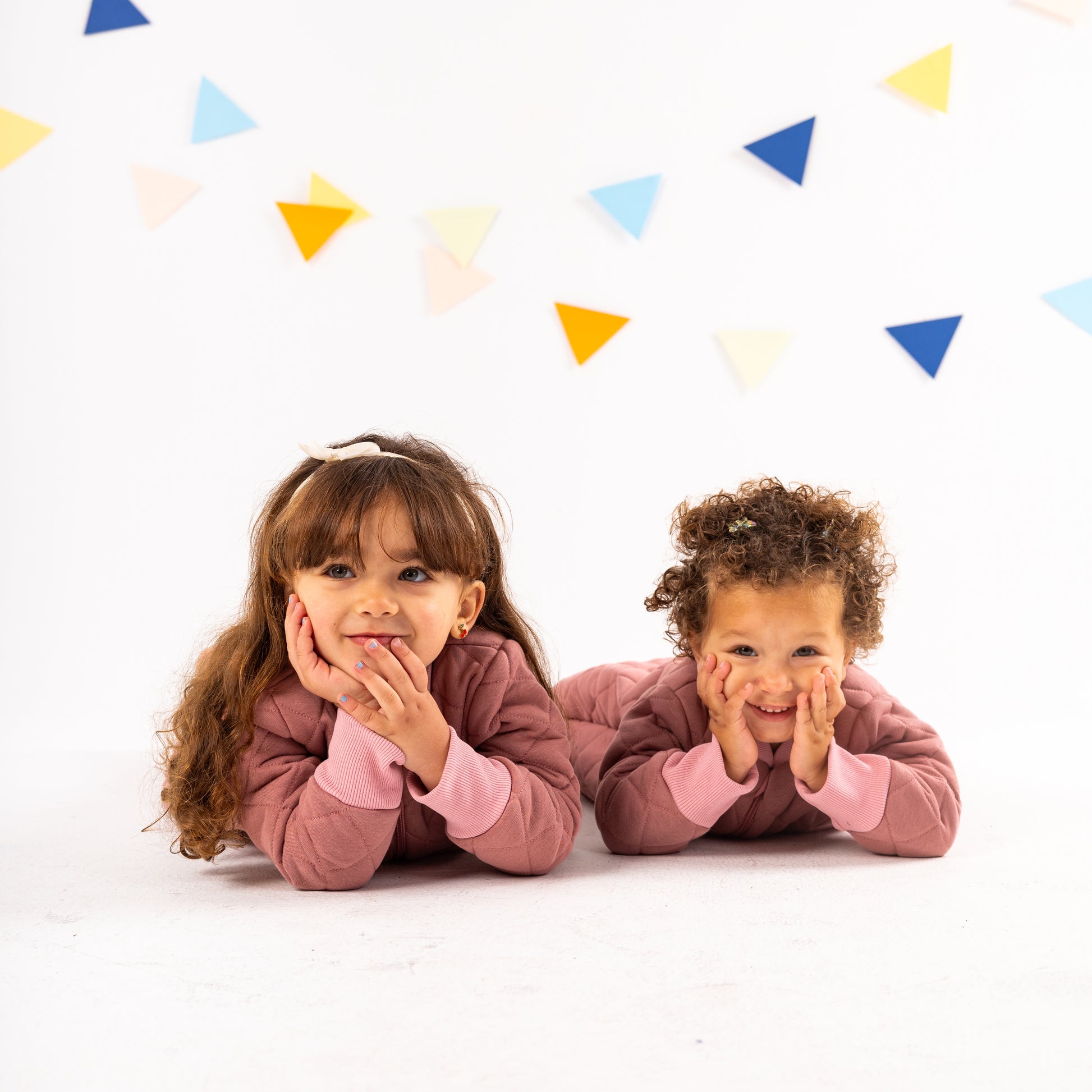 Peony- Sleeved Quilted Cotton Walker Sleeping Bag