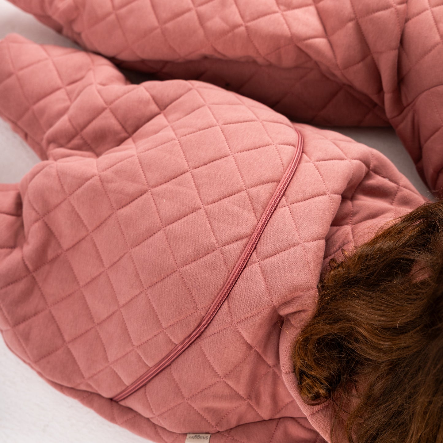 Peony- Sleeved Quilted Cotton Walker Sleeping Bag