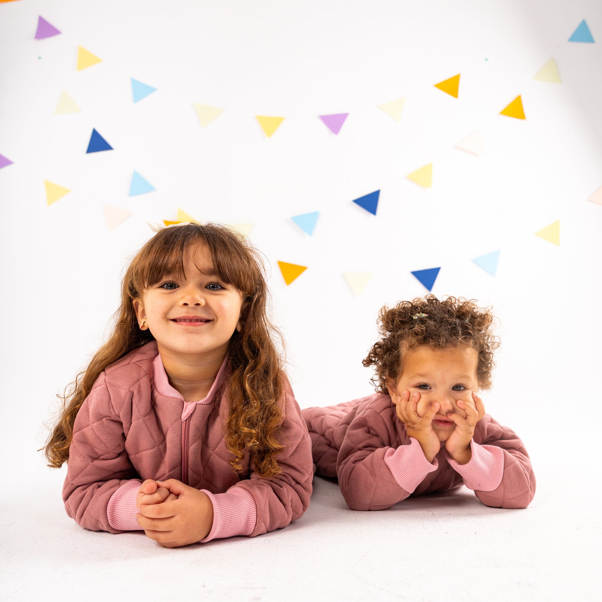 Peony- Sleeved Quilted Cotton Walker Sleeping Bag