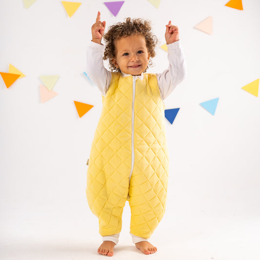 Daisy- Sleeveless Quilted Cotton Walker Sleeping Bag