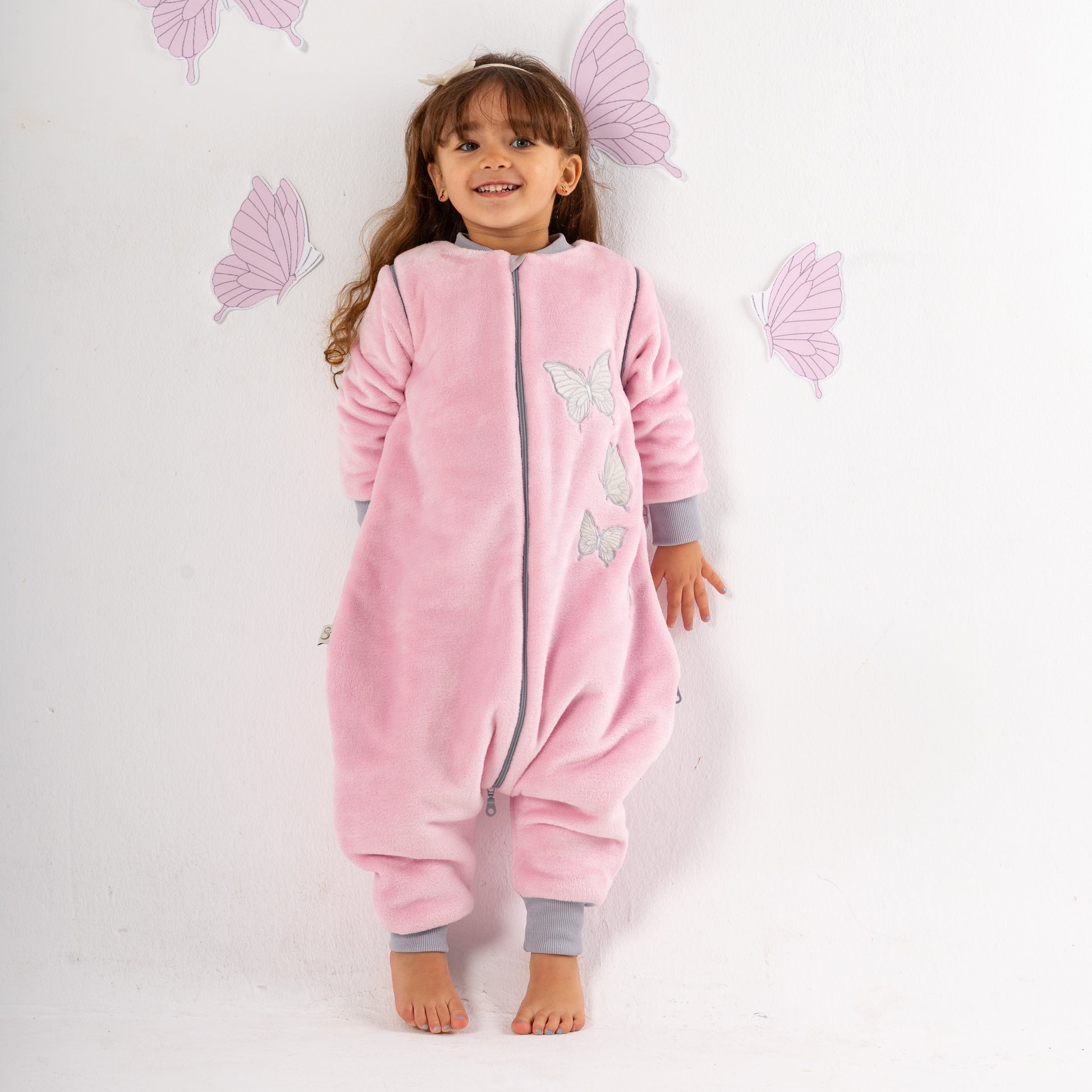 Butterfly- Removable Sleeves Polar Fleece Walker Sleeping Bag