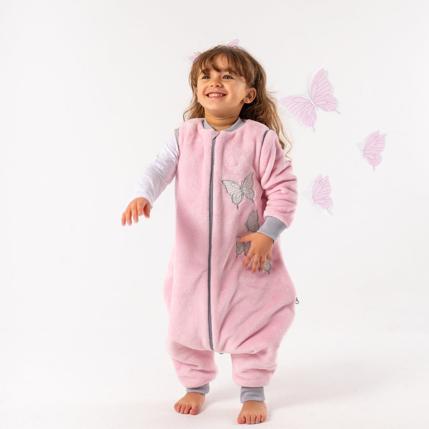 Butterfly- Removable Sleeves Polar Fleece Walker Sleeping Bag