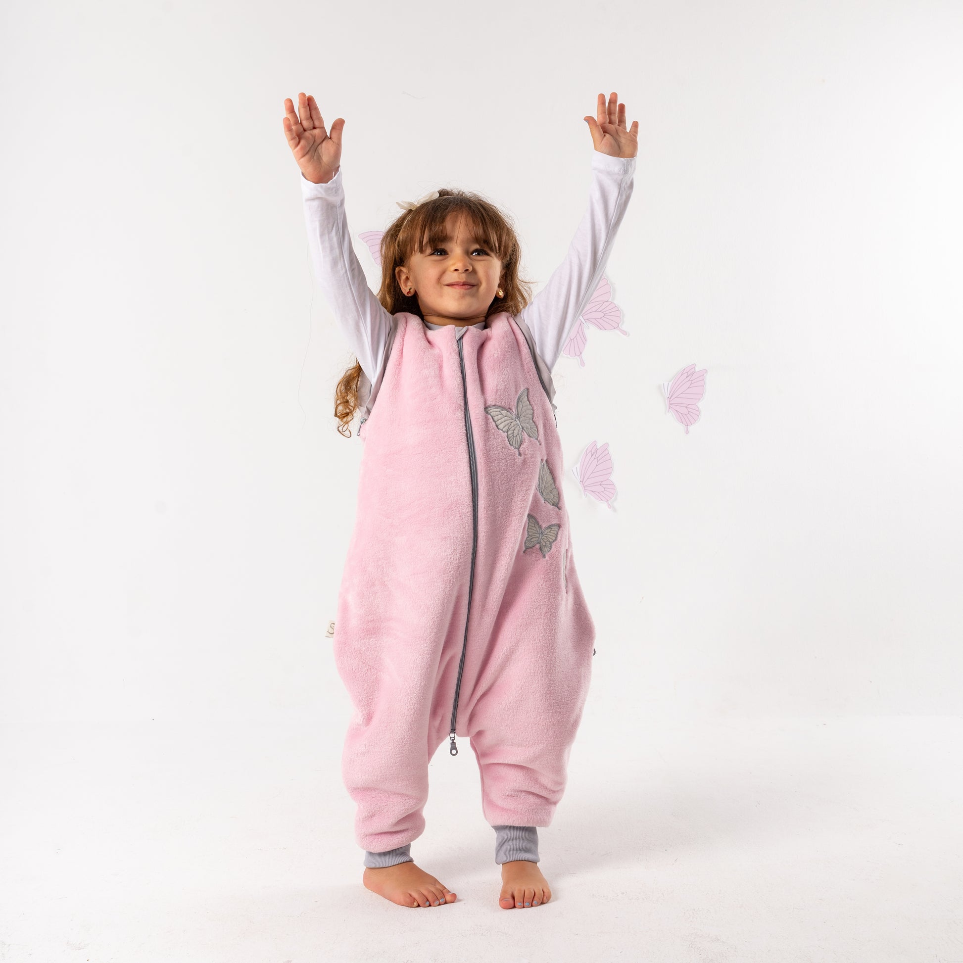 Butterfly- Removable Sleeves Polar Fleece Walker Sleeping Bag