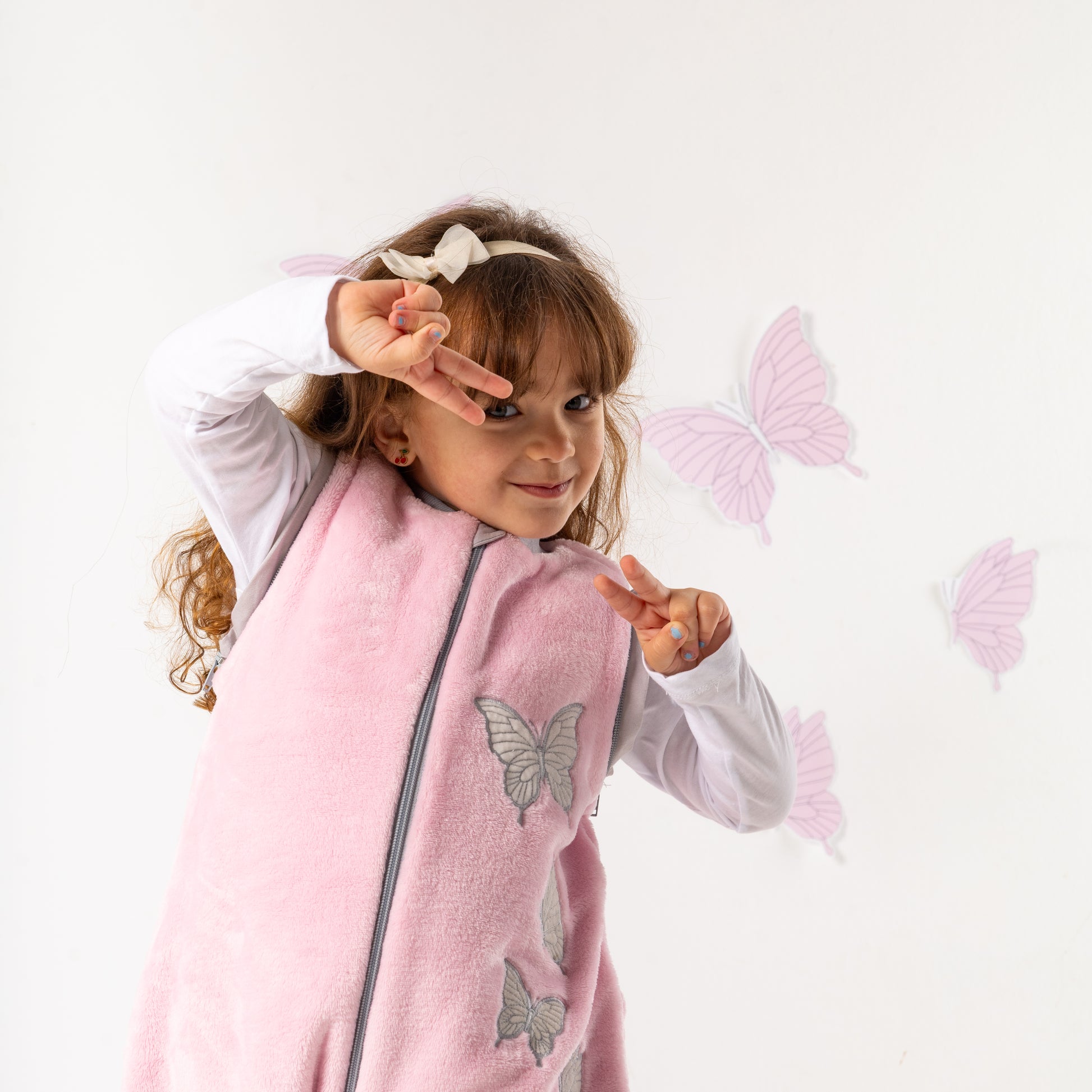 Butterfly- Removable Sleeves Polar Fleece Walker Sleeping Bag