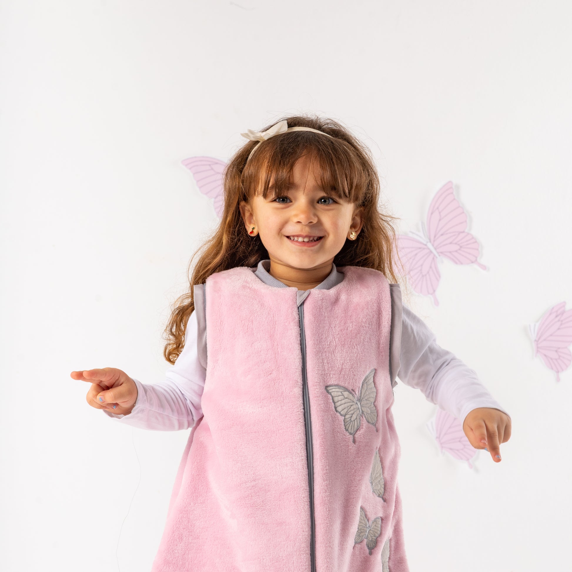 Butterfly- Removable Sleeves Polar Fleece Walker Sleeping Bag