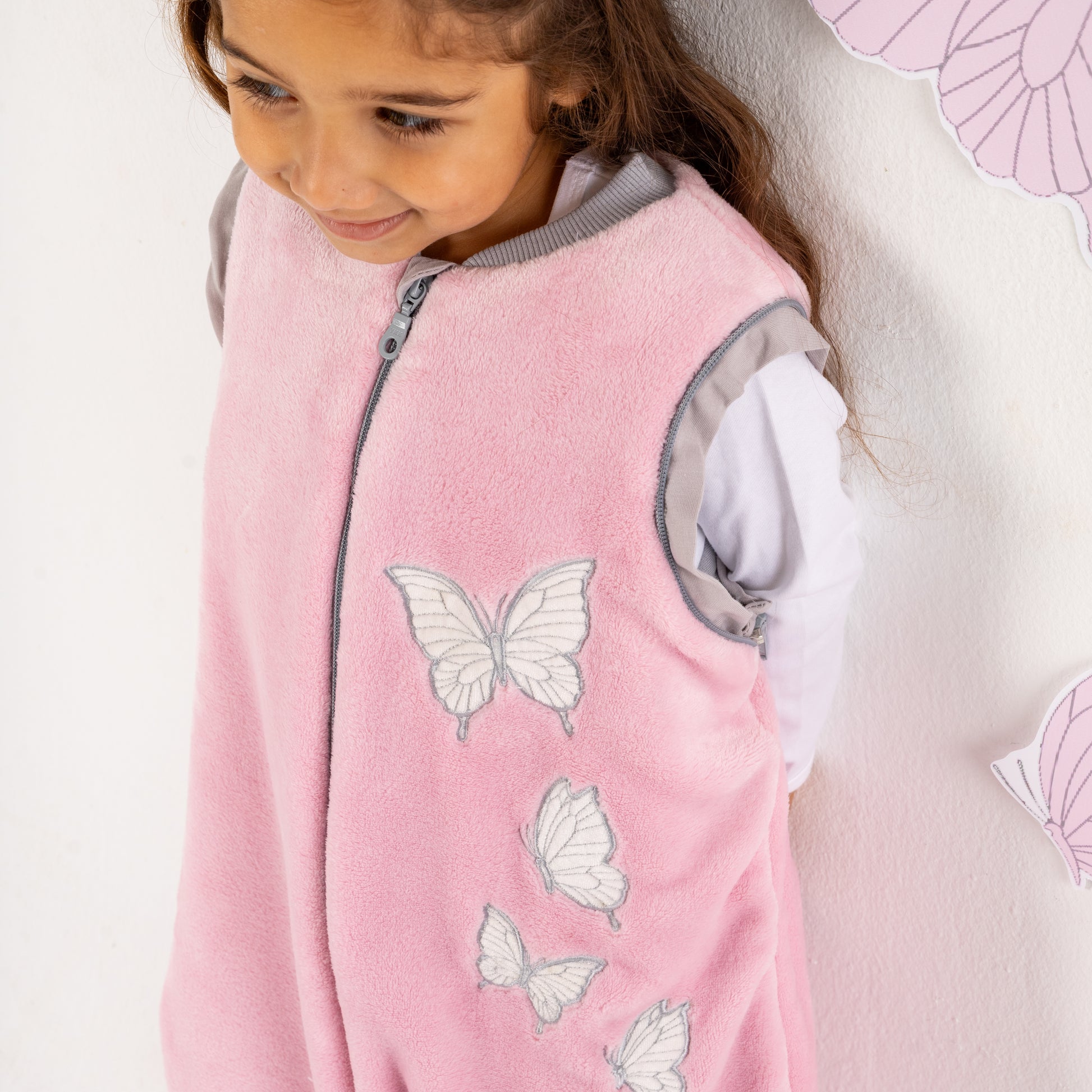 Butterfly- Removable Sleeves Polar Fleece Walker Sleeping Bag
