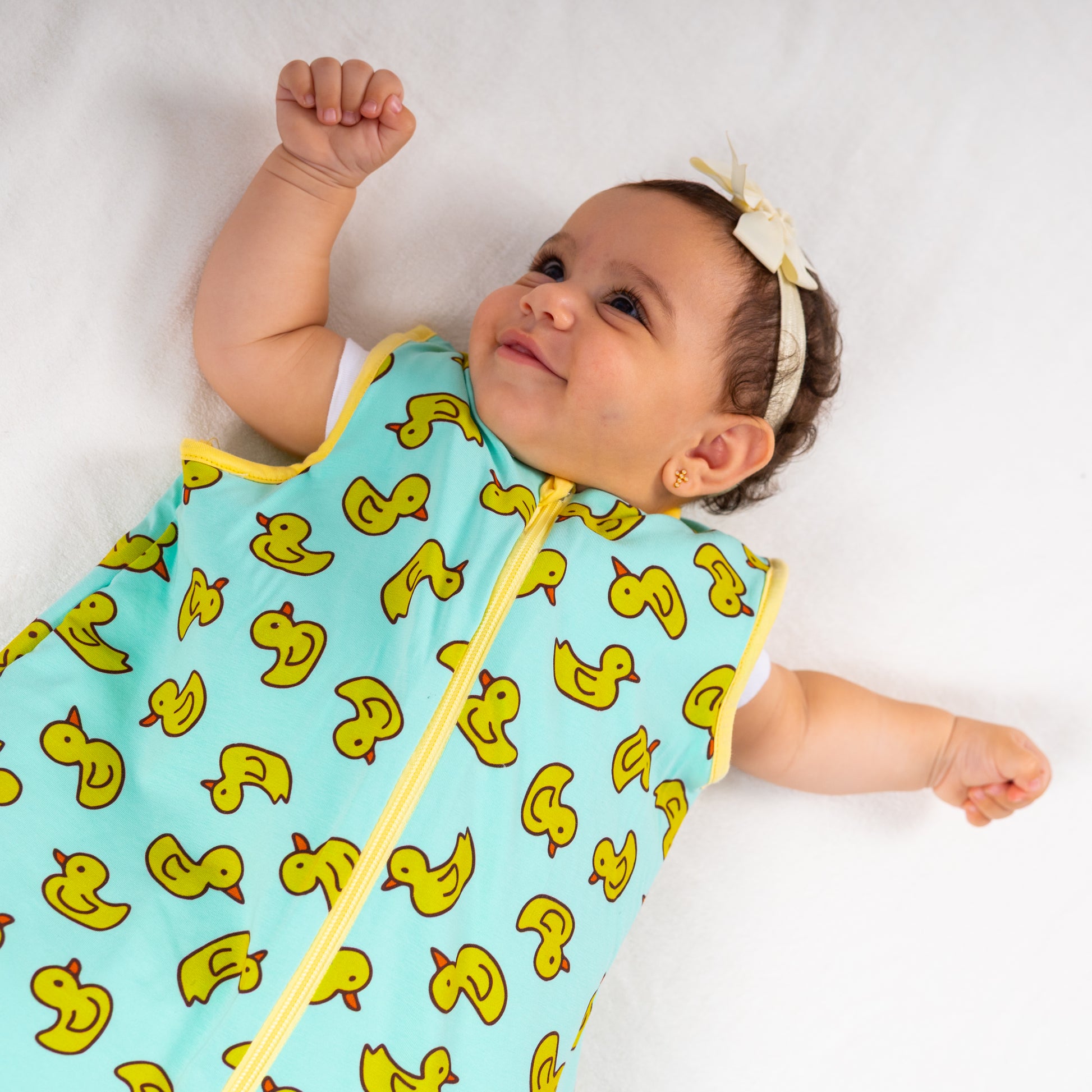 Yellow Duckie- Sleeveless Summer/Spring Basic Sleeping Bag