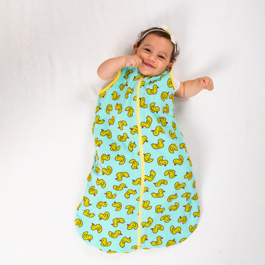 Yellow Duckie- Sleeveless Summer/Spring Basic Sleeping Bag