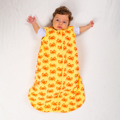 Orange Crab- Sleeveless Summer/Spring Basic Sleeping Bag