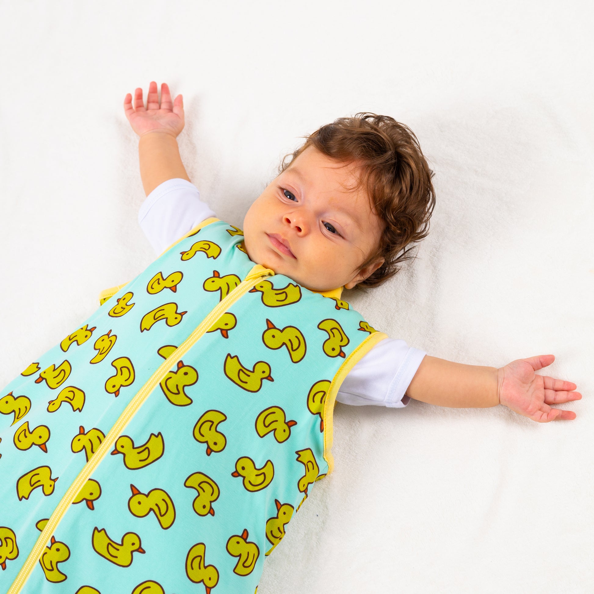 Yellow Duckie- Sleeveless Summer/Spring Basic Sleeping Bag