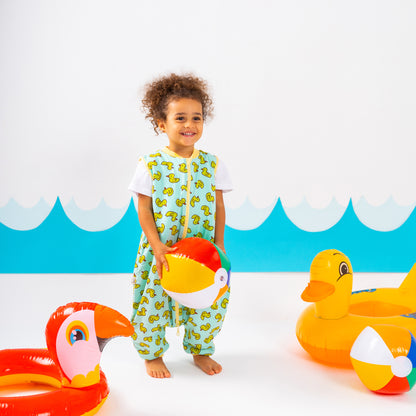 Yellow Duckie- Sleeveless Summer/Spring Walker Sleeping Bag