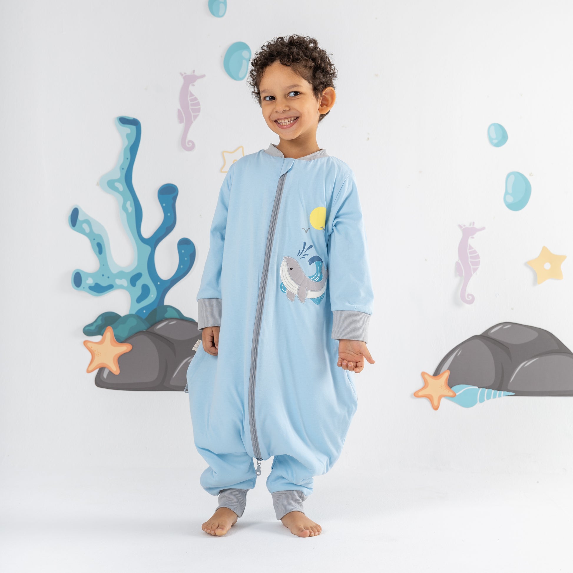 Whale- Sleeved Summer/Spring Walker Sleeping Bag