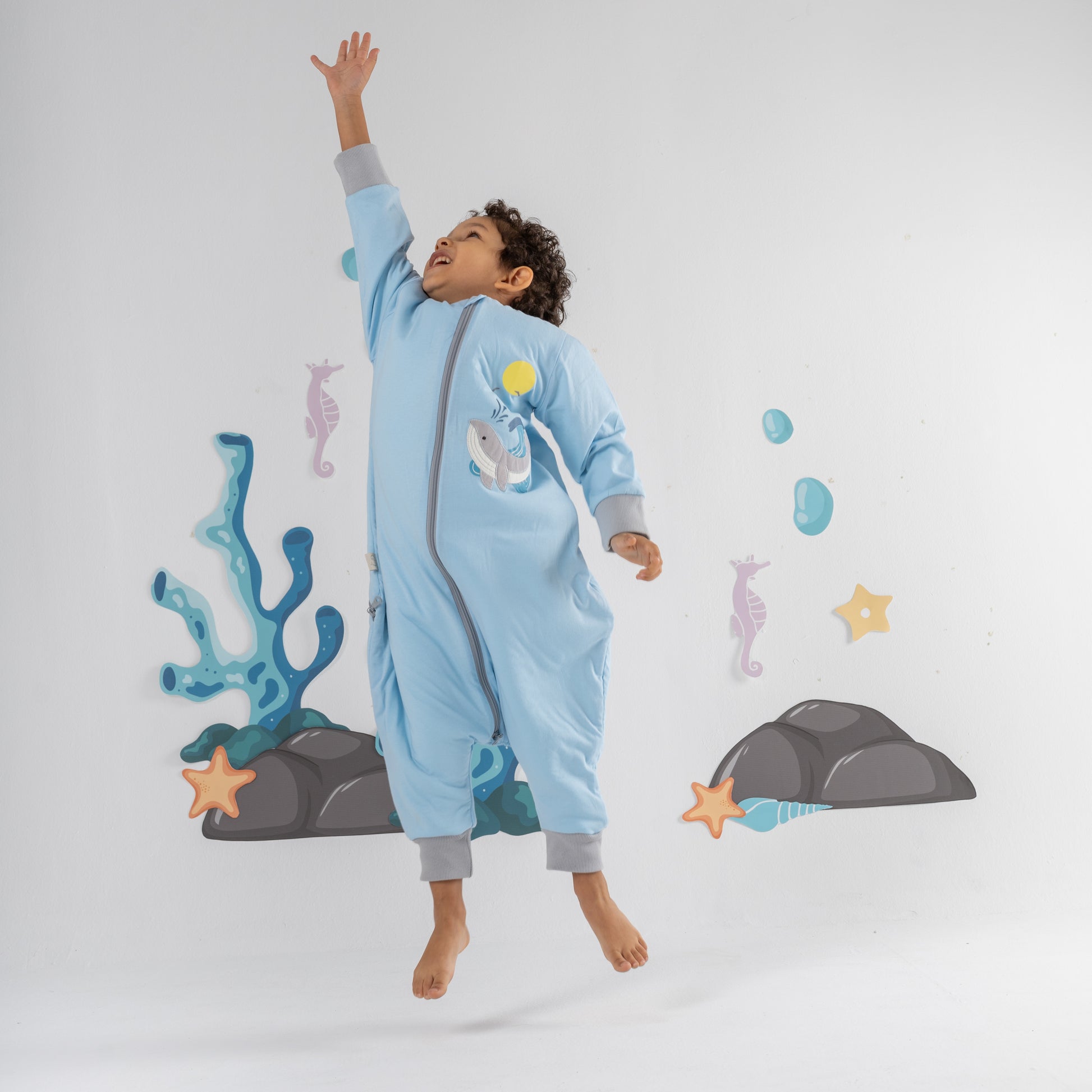 Whale- Sleeved Summer/Spring Walker Sleeping Bag