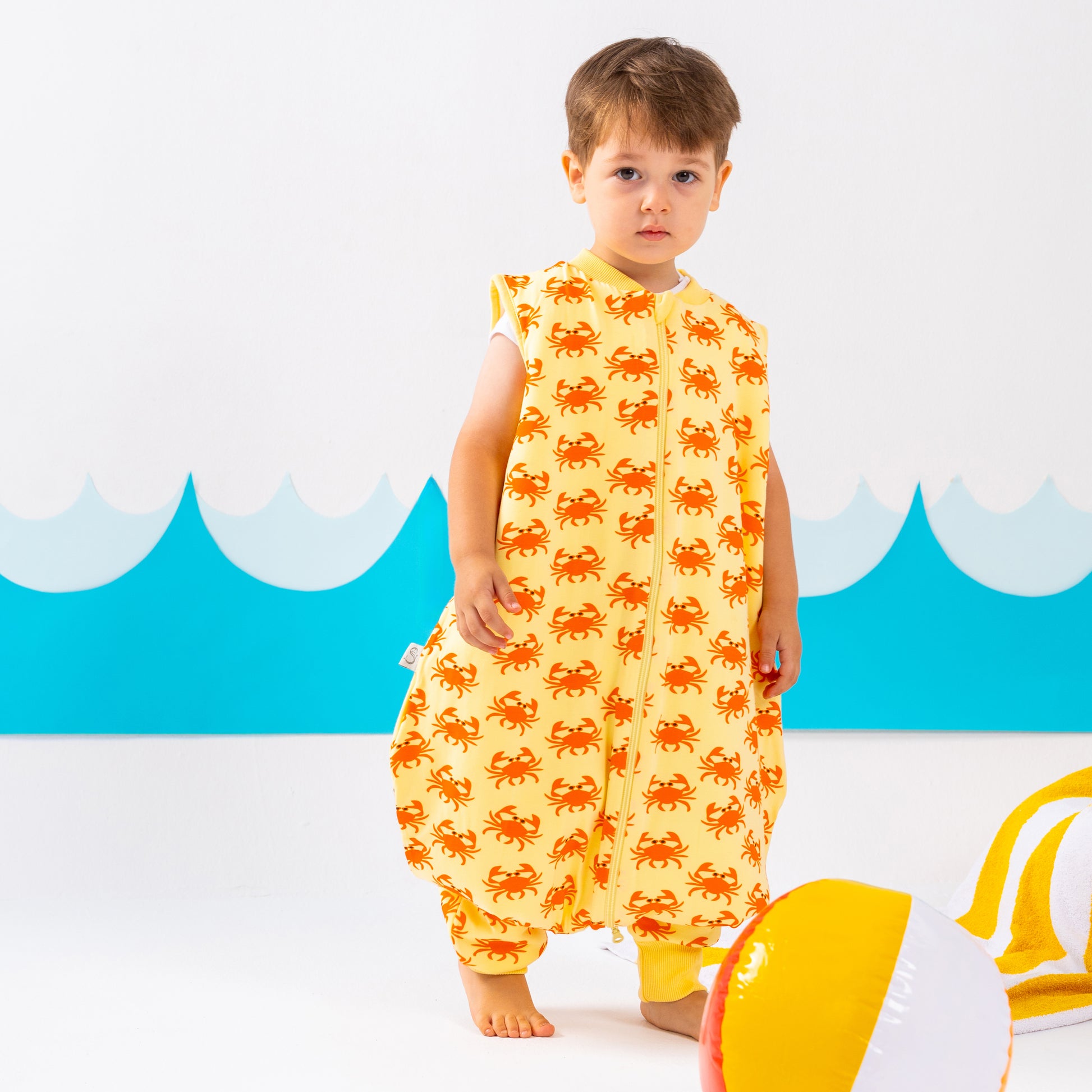 Orange Crab- Sleeveless Summer/Spring Walker Sleeping Bag