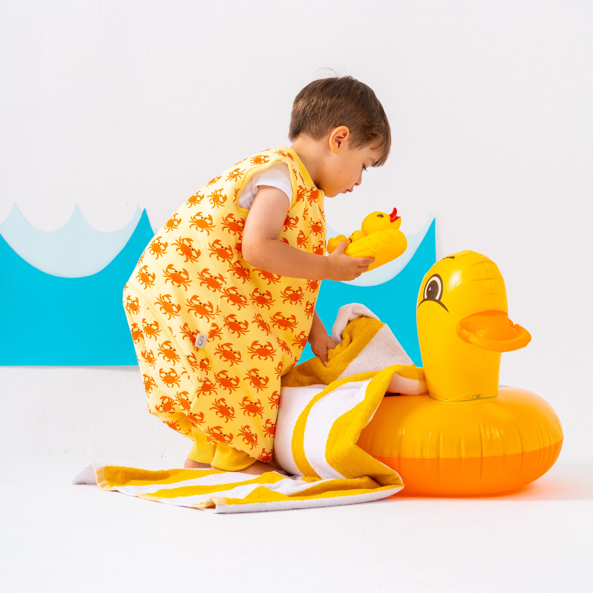 Orange Crab- Sleeveless Summer/Spring Walker Sleeping Bag