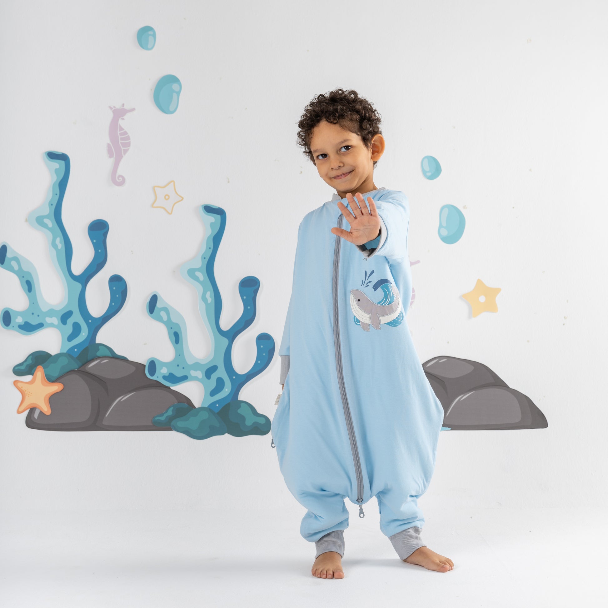 Whale- Sleeved Summer/Spring Walker Sleeping Bag