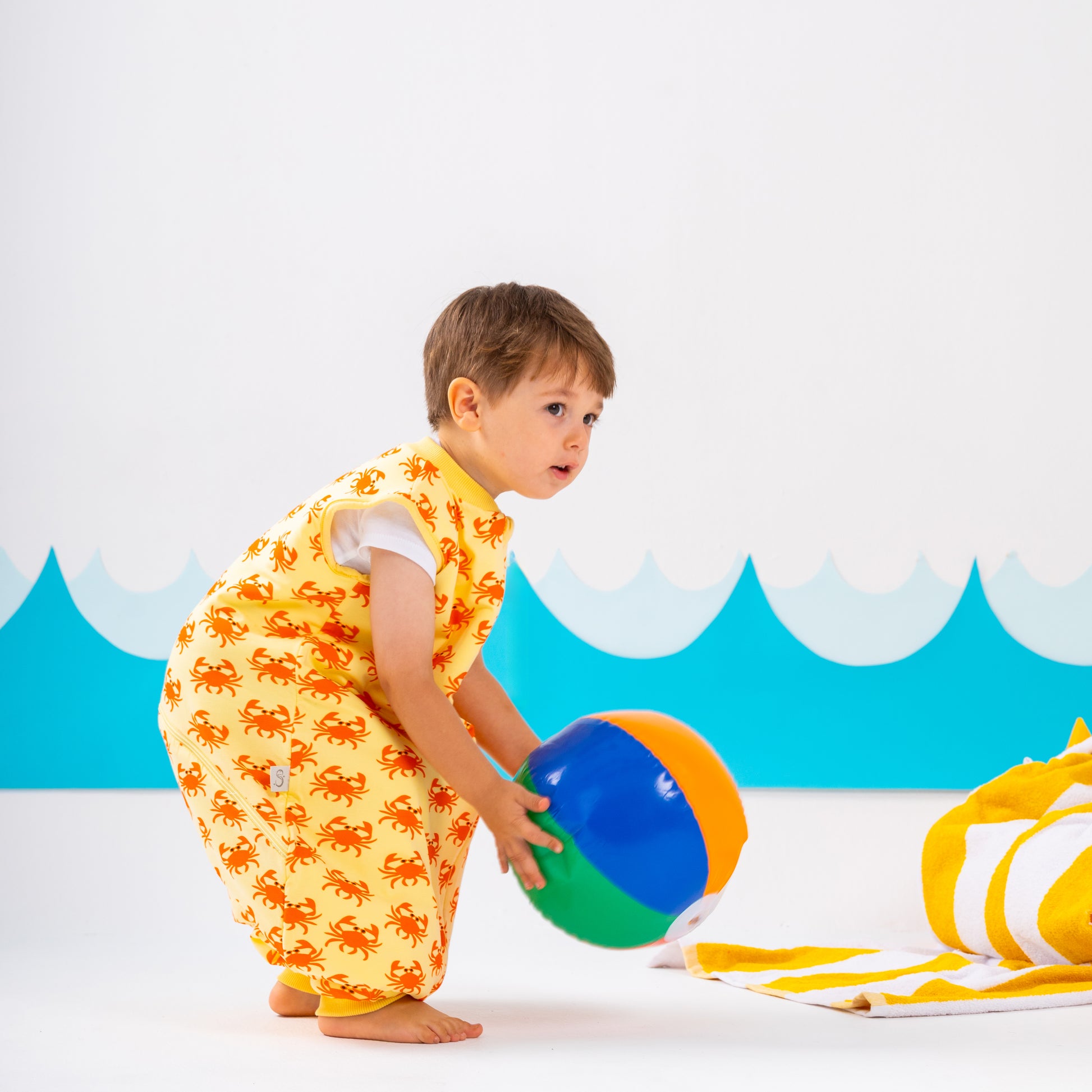 Orange Crab- Sleeveless Summer/Spring Walker Sleeping Bag