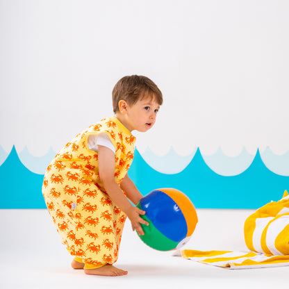 Orange Crab- Sleeveless Summer/Spring Walker Sleeping Bag