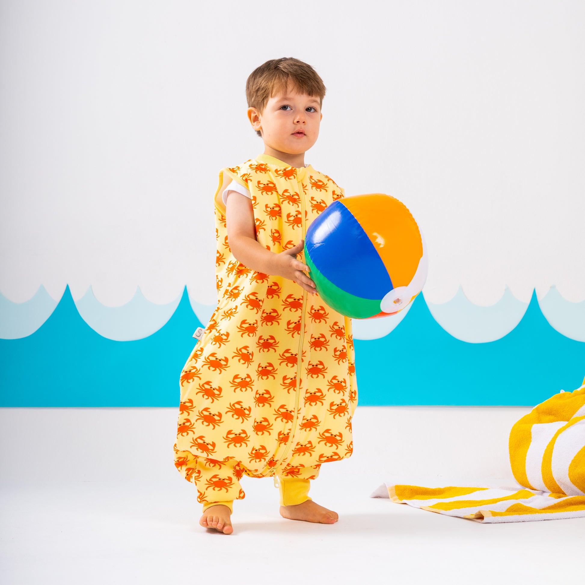 Orange Crab- Sleeveless Summer/Spring Walker Sleeping Bag