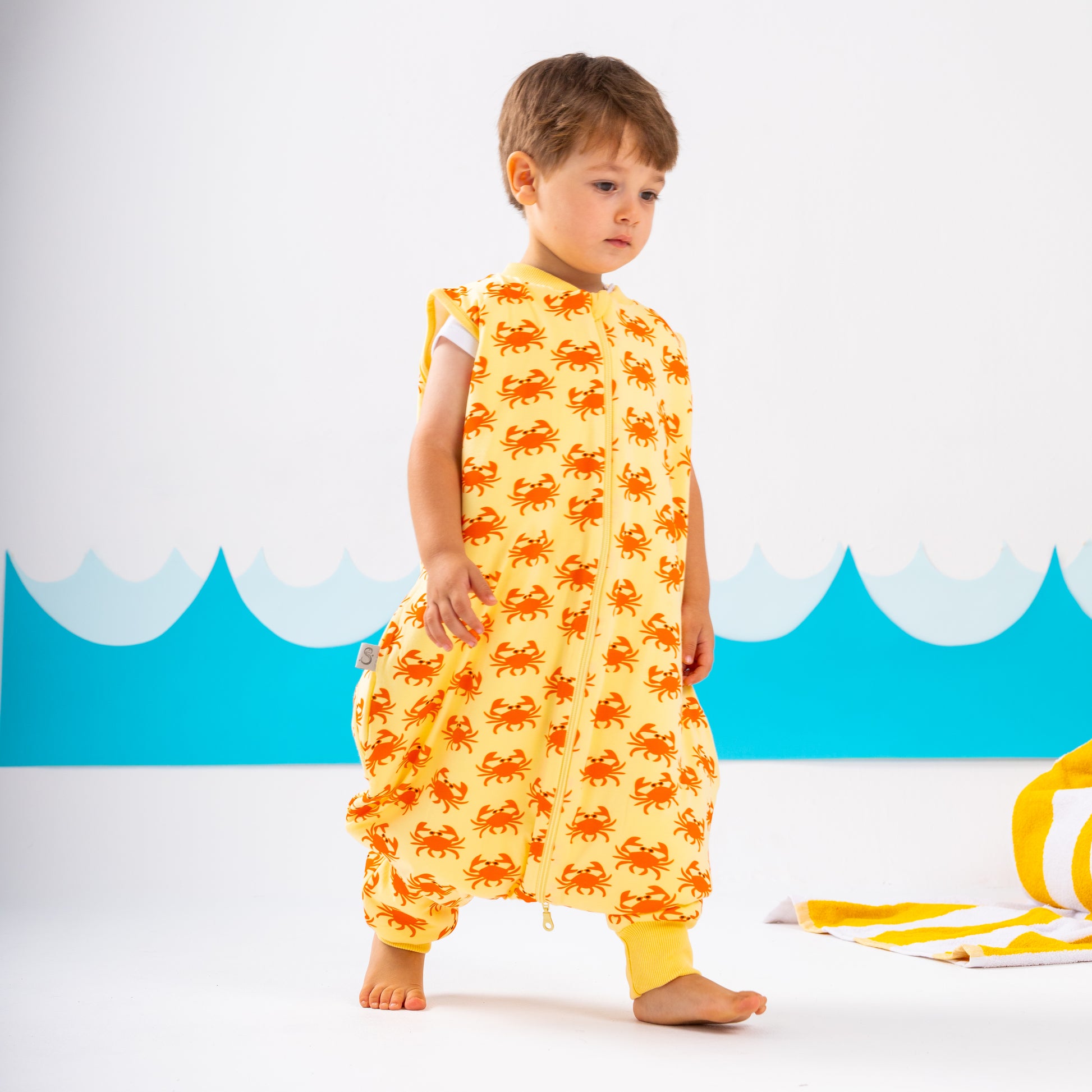 Orange Crab- Sleeveless Summer/Spring Walker Sleeping Bag