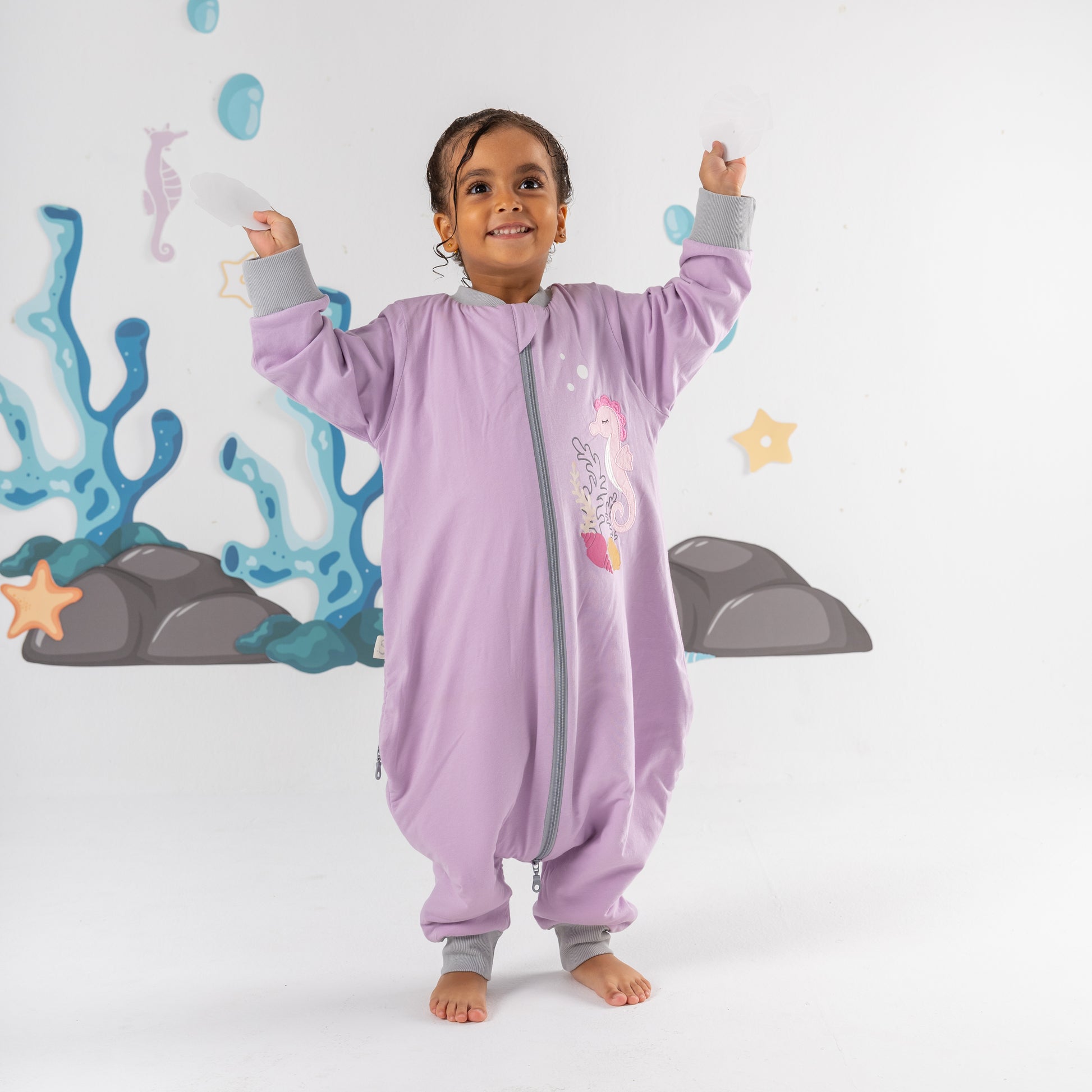 Seahorse- Sleeved Summer/Spring Walker Sleeping Bag