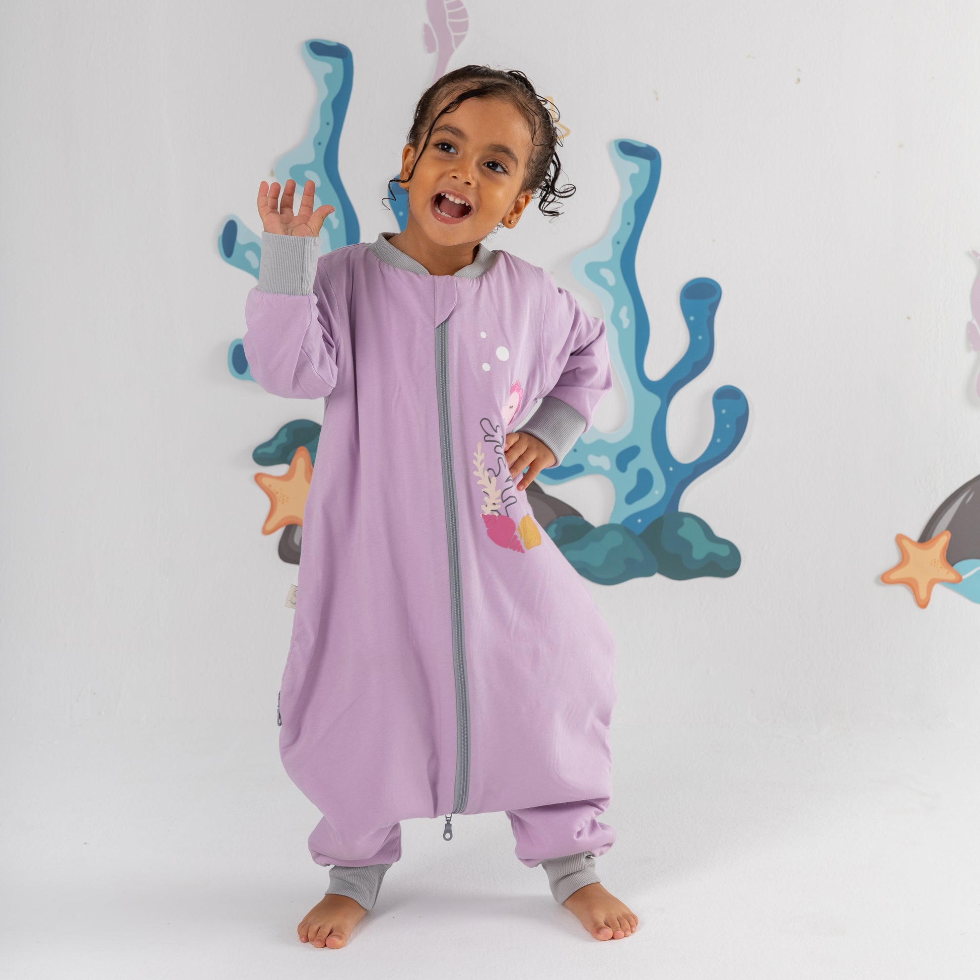 Seahorse- Sleeved Summer/Spring Walker Sleeping Bag