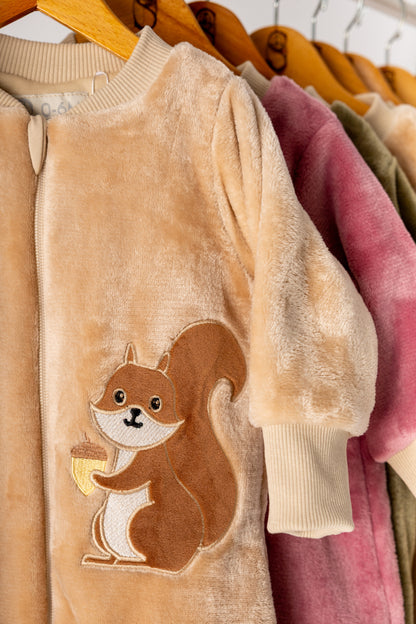 Squirrel- Sleeved Polar Fleece Walker Sleeping Bag