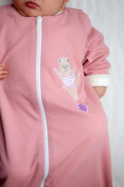 Ballerina Bear- Sleeved Extra-Light Summer Basic Sleeping Bag