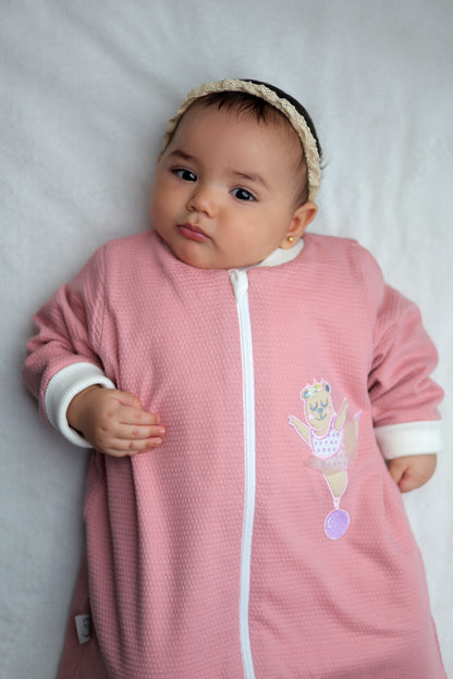 Ballerina Bear- Sleeved Extra-Light Summer Basic Sleeping Bag