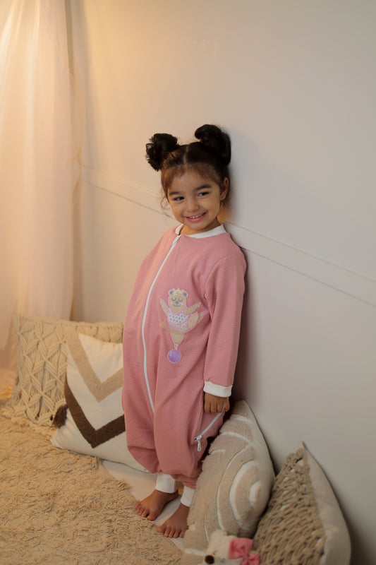 Ballerina Bear- Sleeved Extra-Light Summer Walker Sleeping Bag