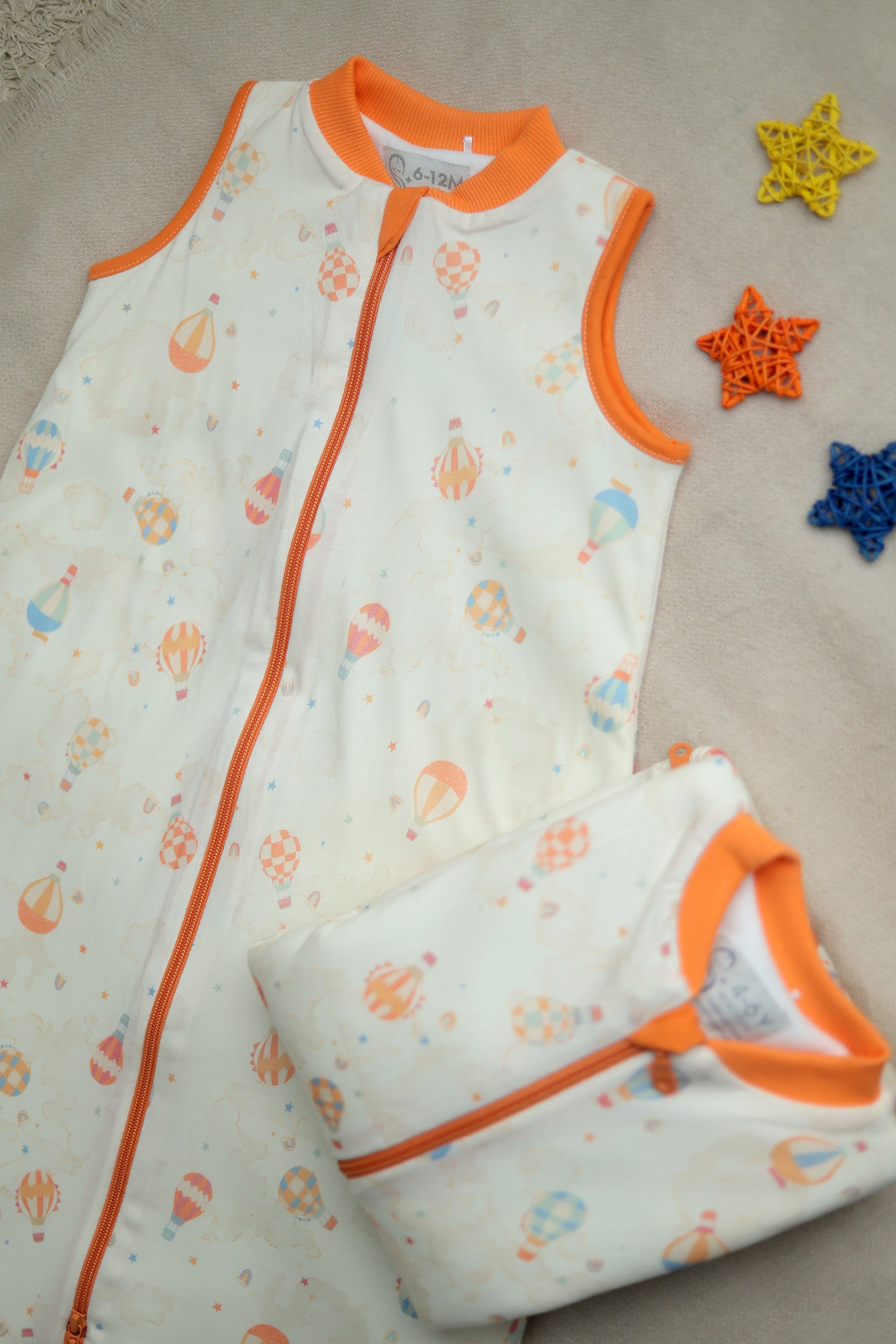 Up & Away- Sleeveless Summer/Spring Walker Sleeping Bag