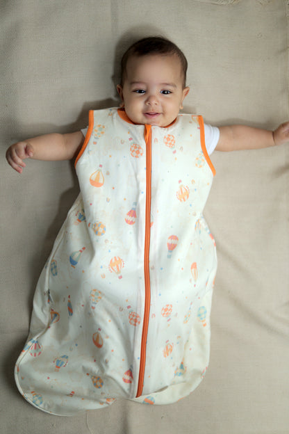 Up & Away- Sleeveless Summer/Spring Basic Sleeping Bag