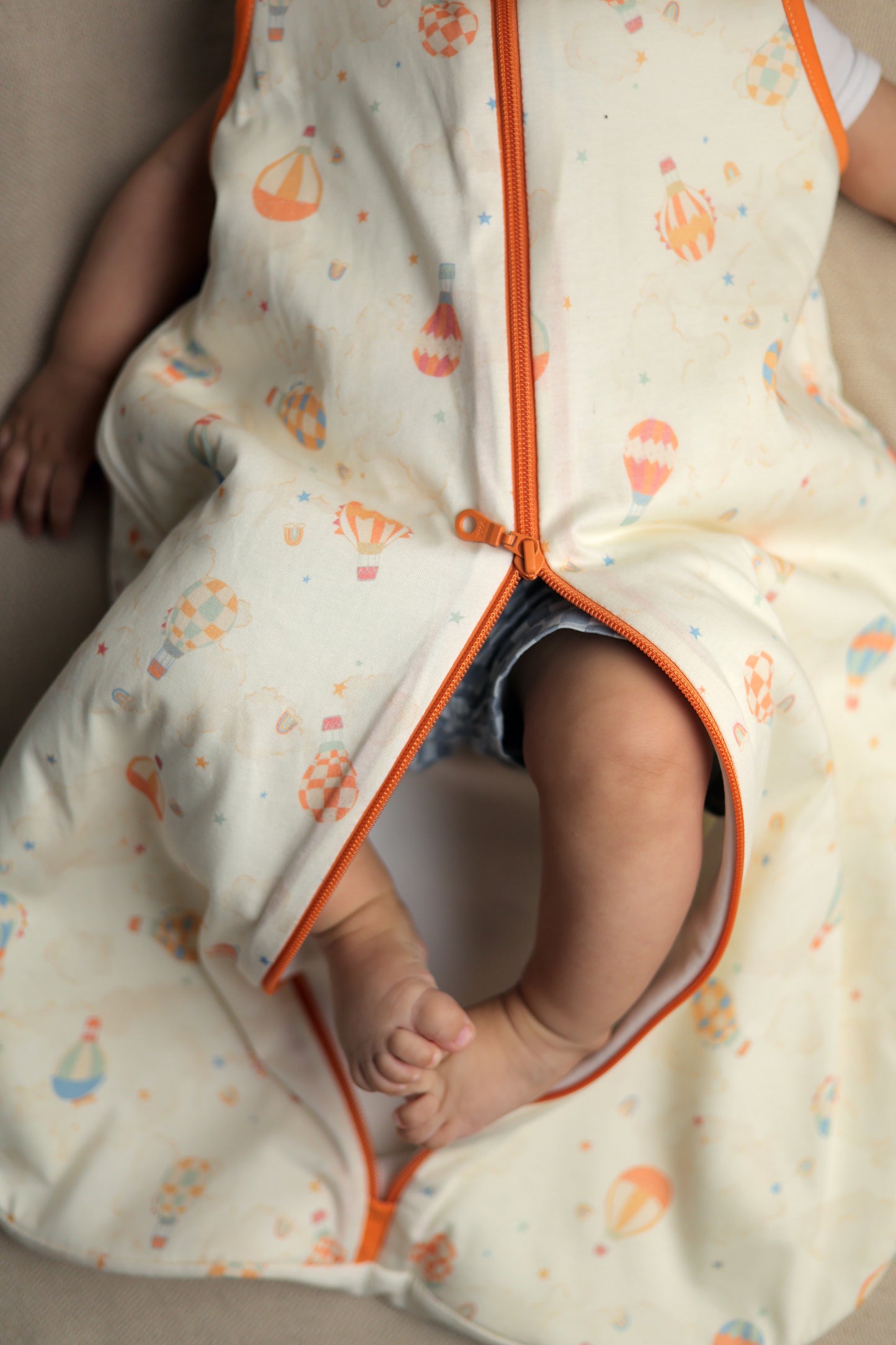 Up & Away- Sleeveless Summer/Spring Basic Sleeping Bag