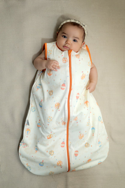Up & Away- Sleeveless Summer/Spring Basic Sleeping Bag